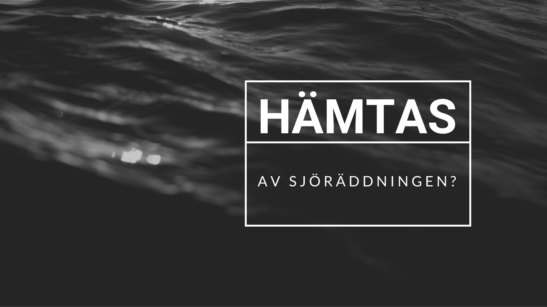Sjöräddning